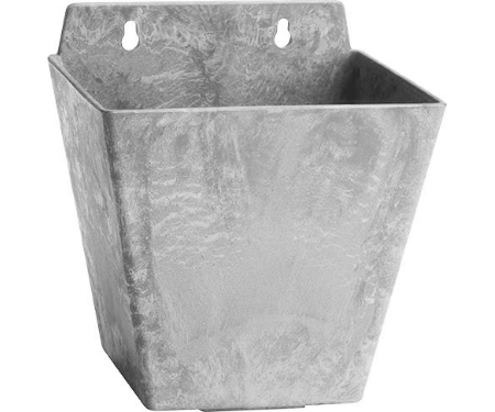 Ella Wall Planter 5.5″ – Artstone Grey